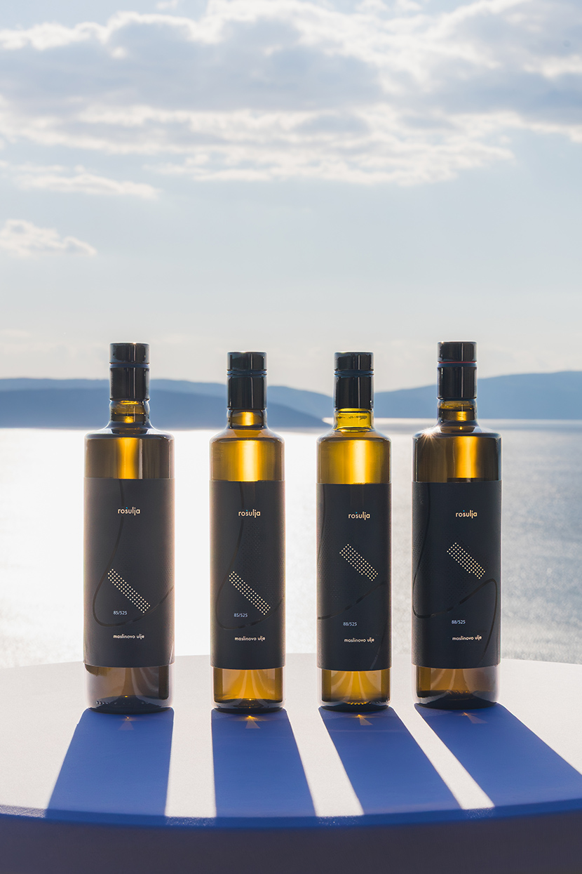 alt="Rosulja label design by Dusko Stojanovic"
